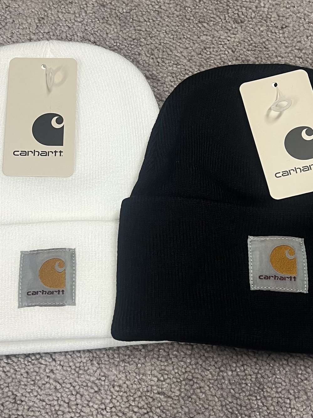 New Carhartt Beanie Hats - His And Her Set